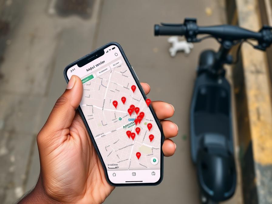 Find a scooter nearby